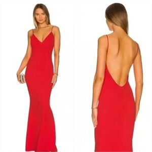 Katie May Bambina Gown Size Medium Papaya